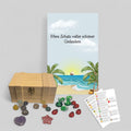 DIY-Schatztruhe voller Mutmach-Symbole – Set mit Holztruhe, Edelsteinen & PDF-Sprüchen